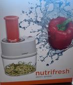 Nutrifresh electric spiralizer, Ophalen of Verzenden, Nieuw