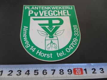 sticker horst plantenkwekerij p van vegchel beschikbaar voor biedingen