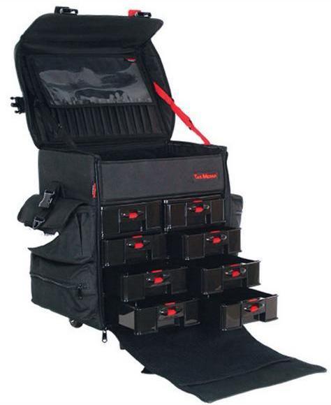 Twee koffers van Tas Merah koffers trolley, Sieraden, Tassen en Uiterlijk, Uiterlijk | Cosmetica en Make-up, Zo goed als nieuw