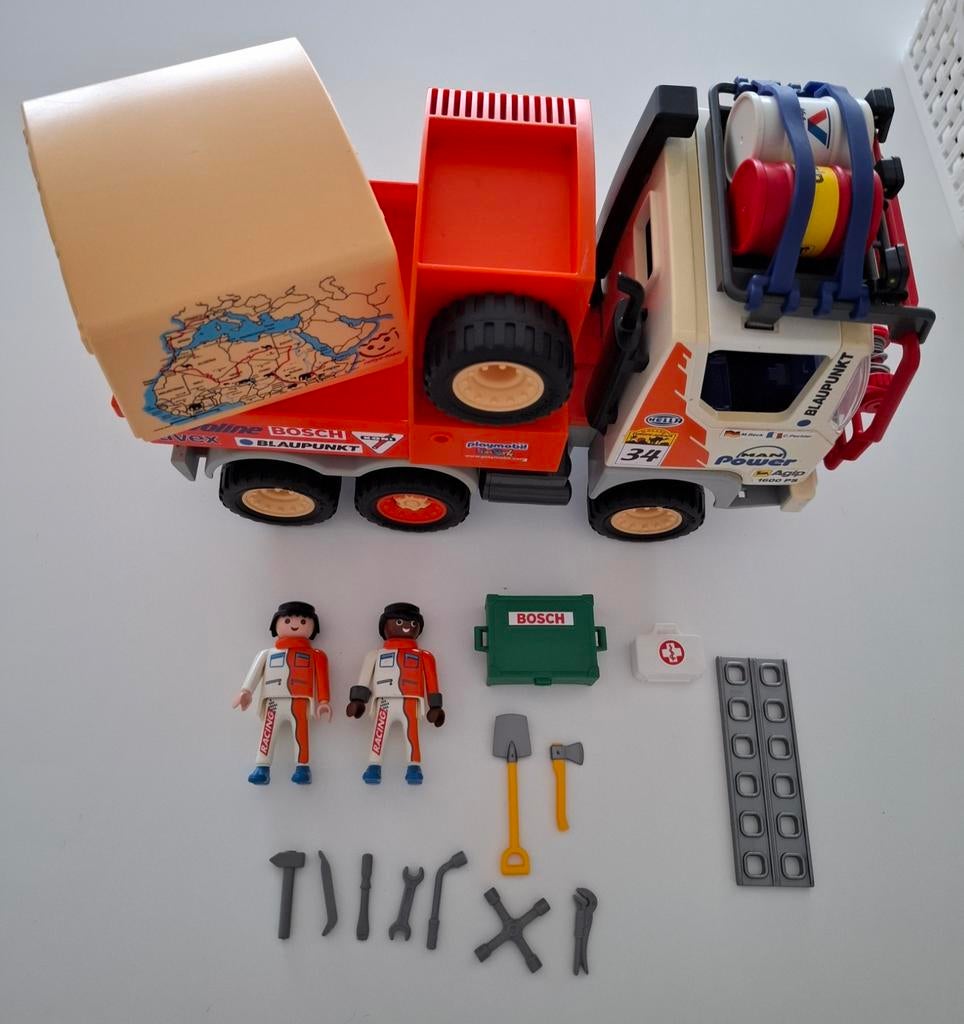 Playmobil Paris Dakar Offroad race truck- 4420 (3), Ophalen, Zo goed als nieuw