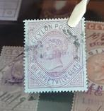 W.M VERTICAAL CC CEYLON ENGELAND KOLONIE, Postzegels en Munten, Postzegels | Volle albums en Verzamelingen, Ophalen, Buitenland