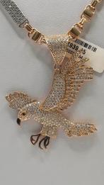 Gouden ketting hanger 14kt, Www.bredajuwelier.nl, Nieuw, Ophalen of Verzenden, Www.bredajuwelier.nl