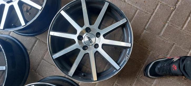 Aez velgen 17inch 5x108, Auto-onderdelen, Banden en Velgen, Velg(en), Zomerbanden, 17 inch, Ophalen