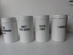 4 oude apothekers zalfpotten 1000 gram, Antiek en Kunst, Verzenden