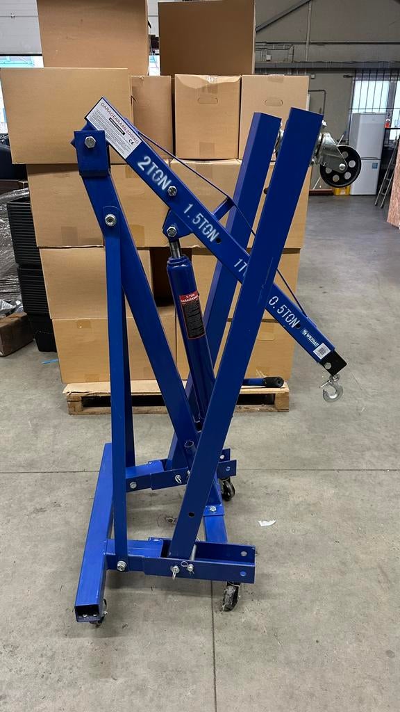 Garagekraan 2 ton Westham, Ophalen