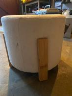 2x Kinderzitje / Poef - Lage Zitting, Ophalen, Minder dan 50 cm, Gebruikt, Rond