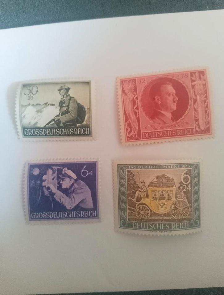 Oude Duitse Postzegels - WOII Periode, Postzegels en Munten, Postzegels | Volle albums en Verzamelingen, Ophalen of Verzenden