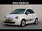 Fiat 500 0.9 TwinAir Turbo Popstar | Airco | LM Velgen | Aut, Stof, Gebruikt, Wit, Origineel Nederlands