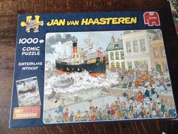 van Haasteren Puzzel Intocht Sinterklaas met Zoekboek beschikbaar voor biedingen
