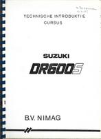 Suzuki DR600 S technische introductie (5752z), Motoren, Verzenden, Suzuki