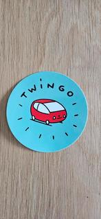 Sticker rond Renault Twingo groen / rood, Ophalen of Verzenden