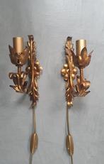 Set van 2 Hollywood Regency wandlampen/ lampen, Ophalen of Verzenden