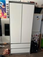 Zo Goed Als Nieuwe JYSK Kledingkast, Huis en Inrichting, Ophalen, Grijs met witte kast, 50 tot 100 cm, Zo goed als nieuw