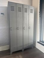 WOOOD Stijn Lockerkast - Steal Grey, Ophalen, Gebruikt, Locker, 50 tot 100 cm