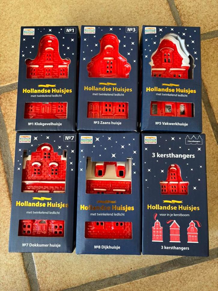 Postcode loterij , Hollandse huisjes, Diversen, Kerst, Nieuw, Ophalen of Verzenden