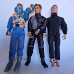 action man lot, 3 stuks, poppen hasbro, pop, Kinderen en Baby's, Speelgoed | Actiefiguren, Verzenden, Zo goed als nieuw