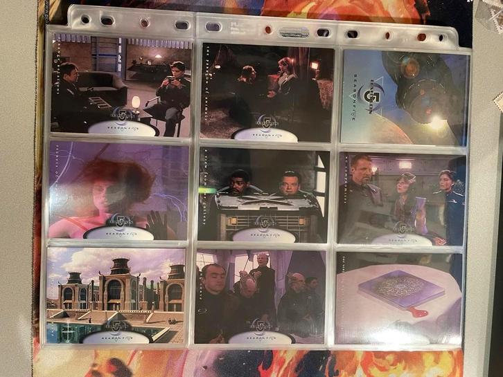 BABYLON 5 Season 5 (set van 81 kaarten) 1998, Hobby en Vrije tijd, Verzamelkaartspellen | Overige, Zo goed als nieuw, Meerdere kaarten