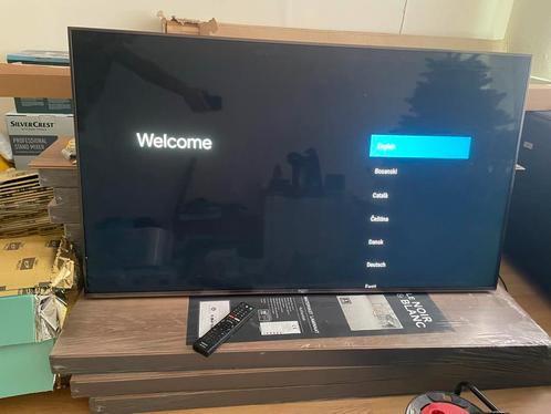 Sony Bravia 4K TV 55 inch + Afstandsbediening, Audio, Tv en Foto, Televisies, Gebruikt, 100 cm of meer, 4k (UHD), Sony, 100 Hz