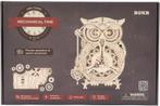 Robotime Owl Clock, Hobby en Vrije tijd, Knutselen, Ophalen of Verzenden, Nieuw