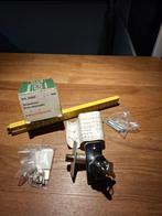 Nemef afsluitbare insteekgrendel, Ophalen of Verzenden, Nieuw, Rvs, Slot