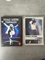 Michael Jackson DVD’s, 2 stuks z.g.a.n., Alle leeftijden, Ophalen of Verzenden, Zo goed als nieuw