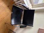 Designer zwart chroom fauteuil/stoel, Huis en Inrichting, Fauteuils, Ophalen, Gebruikt, Japandi/abstract