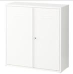 Ivar kast met deuren, wit, 80 x 83 cm, Huis en Inrichting, Ophalen, Zo goed als nieuw