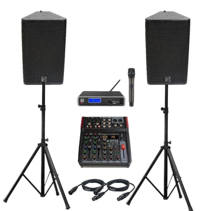 Bst Complete Zang set 2 x 800 Watt Max, Audio, Tv en Foto, Luidsprekers, Nieuw, 120 watt of meer, Overige merken, Ophalen of Verzenden