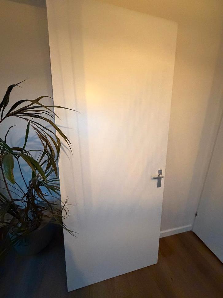 Berkvens opdekdeur binnen 231,5x93, Doe-het-zelf en Verbouw, Deuren en Horren, Zo goed als nieuw, Binnendeur, 215 cm of meer, 80 tot 100 cm