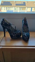 Bordello hakken, Pumps, Zwart, Ophalen of Verzenden, Zo goed als nieuw