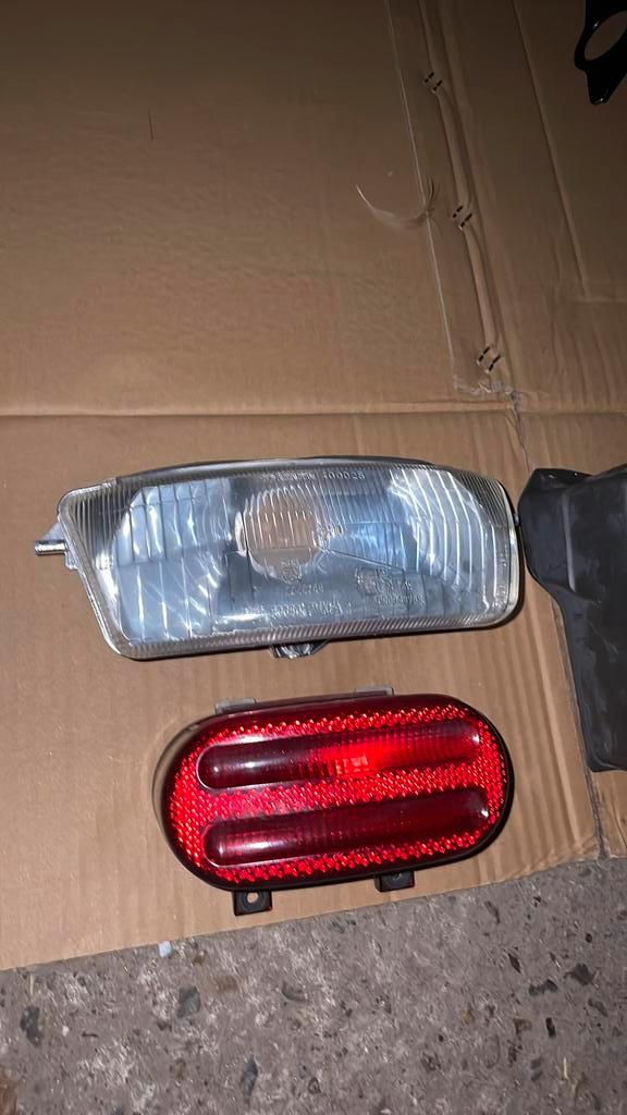 Voor en achter lamp skipper/quartz, Motoren, Tuning en Styling, Ophalen of Verzenden