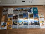Folders Komatsu kranen en shovels, Ophalen of Verzenden