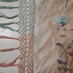 antiek kleed zijde, Antiek en Kunst, Ophalen of Verzenden