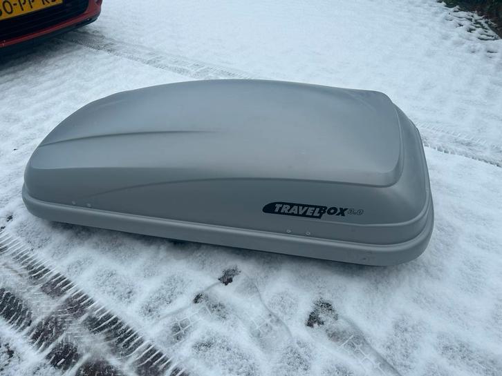 Travelbox 3.0 Dakkoffer - Ruime bagageruimte!, Auto diversen, Dakkoffers, Gebruikt, Ophalen