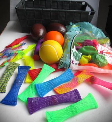 Mesh Marble~Fidget~Doos vol~Ballonnen~ beschikbaar voor biedingen
