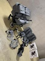 Bugaboo donkey 2-5 twin nieuwe kappen, Verstelbare duwstang, Bugaboo, Ophalen of Verzenden, Zo goed als nieuw