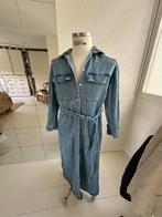 Jeans H&M jurk maat S maar valt groot, Ophalen of Verzenden, Zo goed als nieuw, Blauw, Onder de knie