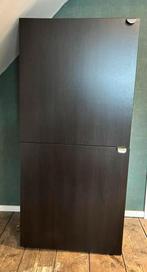 IKEA Besta kast met deuren/planken zwartbruin, Huis en Inrichting, Kasten | Boekenkasten, Ophalen, Zo goed als nieuw, 25 tot 50 cm