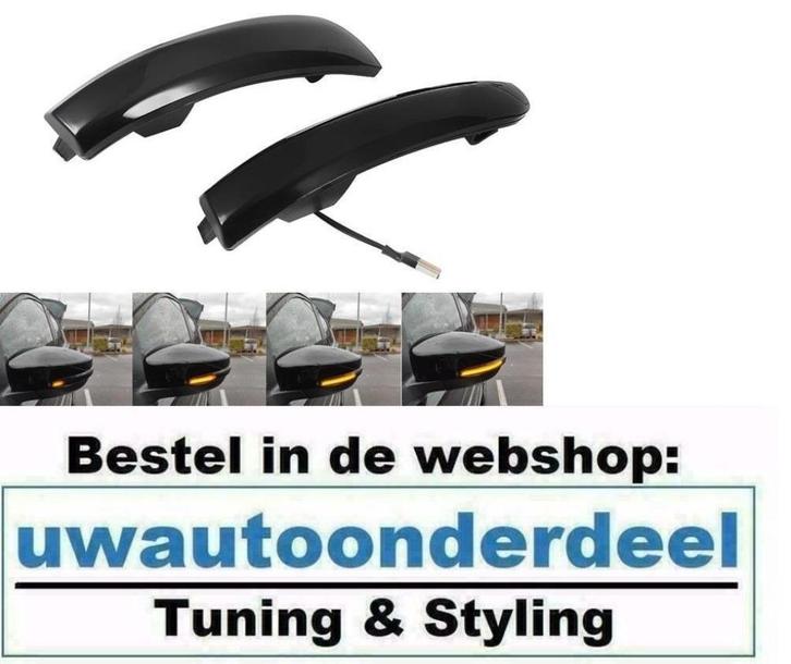 Dynamische Led knipperlichten Kuga Voor Ford Fiesta MK7, Auto diversen, Tuning en Styling, Verzenden