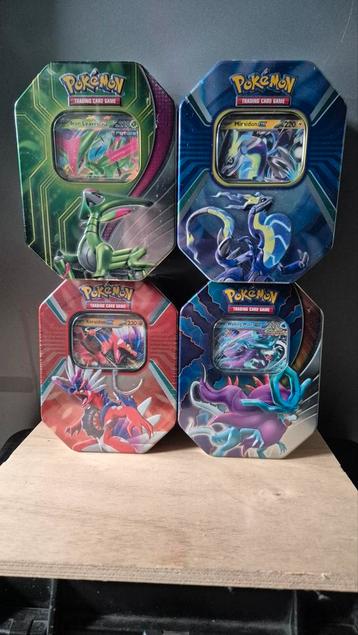 Pokémon Tins - Iron Leaves, Miraidon, Koraidon, Walking Wake beschikbaar voor biedingen