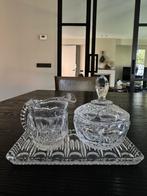 Kristallen Melk en Suiker Set, Ophalen of Verzenden