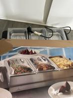 Buffetserver met Warmhoudplaat - ZGAN, Huis en Inrichting, Keuken | Keukenbenodigdheden, Ophalen of Verzenden, Zo goed als nieuw