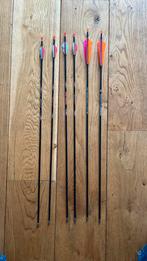 Blauwe Recurve Boog 20-22 pond, Sport en Fitness, Ophalen of Verzenden, Gebruikt, Recurveboog