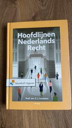 Prof.Mr.C.J. Loonstra -Hoofdlijnen Nederlands recht 14e druk, Ophalen of Verzenden, Zo goed als nieuw, Prof.Mr.C.J. Loonstra