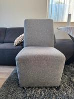 4 eetkamerstoelen met wieltjes, Huis en Inrichting, Stoelen, Ophalen, Gebruikt, Vier, Stof