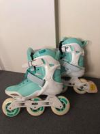 Powerslide Skeelers Aqua - Maat 40, Sport en Fitness, Skeelers, Ophalen, Inline skates 5 wielen, Zo goed als nieuw, Powerslide
