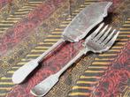 Mooi antiek silverplate viscouvert uit Engeland uit 1900.