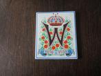 Wilhelmina-tegel 1898-1938, onbeschadigd, Verzamelen, Koninklijk Huis en Royalty, Ophalen of Verzenden, Zo goed als nieuw, Nederland