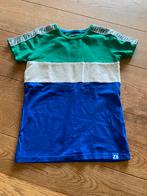 Z8 Juup t-shirt jongen kobalt blauw wit groen mt 104 110, Z8, Ophalen of Verzenden, Zo goed als nieuw, Shirt of Longsleeve