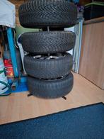 Winterbanden+velgen 195/55 R16 voor Clio, Auto-onderdelen, Banden en Velgen, Ophalen, Gebruikt, 16 inch, Banden en Velgen